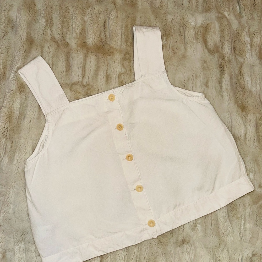 Madewell Sunside Button-Back Top - image 6